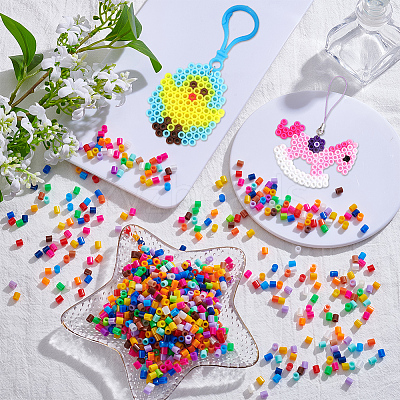 1000Pcs PE DIY Melty Beads Fuse Beads Refills DIY-SP0006-83A-1