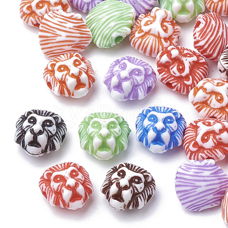 Craft Style Acrylic Beads MACR-Q226-08-1