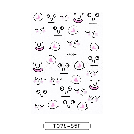 Nail Decals Stickers MRMJ-T078-85F-1