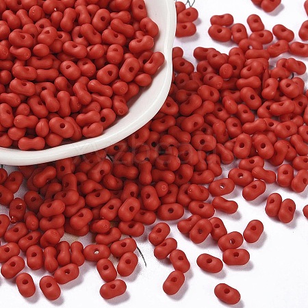 Opaque Acrylic Beads X1-MACR-L005-06D-1