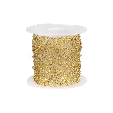 Brass Coated Iron Cable Chains CH-CJ0001-02G-1