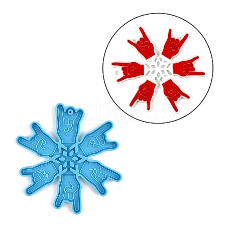 Christmas Themed Decoration Accessories Silicone Molds LS-DIY-L067-D03-1