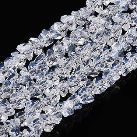 Imitation Jade Glass Beads Strands GLAA-N020-4mm-01-1