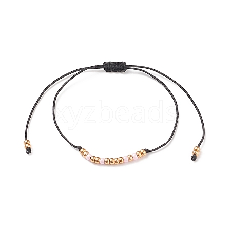 Morse Code Friend Bracelets BJEW-JB08949-03-1