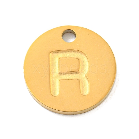 Ion Plating(IP) 304 Stainless Steel Pendants FIND-M017-02G-R-1