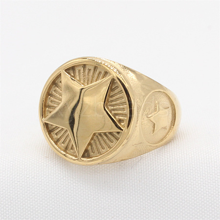 304 Stainless Steel Finger Rings for Men FS-WG539CD-05-1