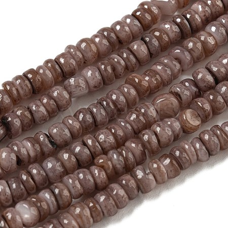 Dyed Natural Freshwater Shell Beads Strands X1-BSHE-G039-07I-1