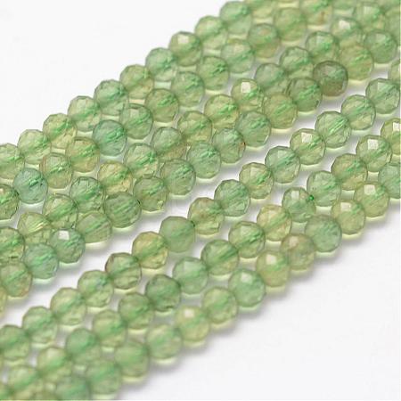Natural Apatite Beads Strands G-F460-58-1