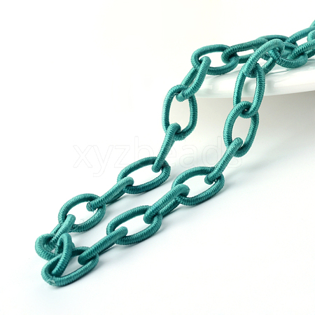 Handmade Nylon Cable Chains Loop NWIR-R034-01-1