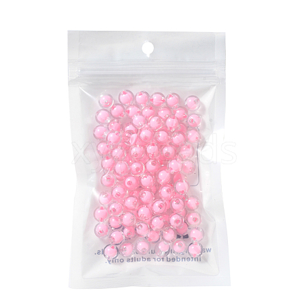 Transparent Acrylic Beads TACR-YW0001-03E-1