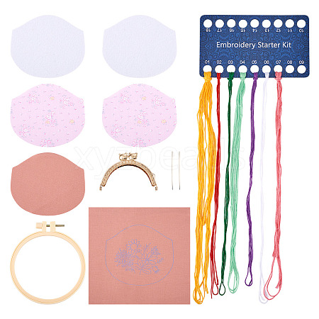 DIY Embroidery Starter Kit DIY-TAC0030-02-1