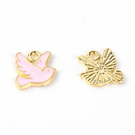 Zinc Alloy Enamel Charms PALLOY-TAC0022-10A-1