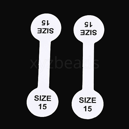 Folding Paper Ring Size Sticker CDIS-C006-01K-1