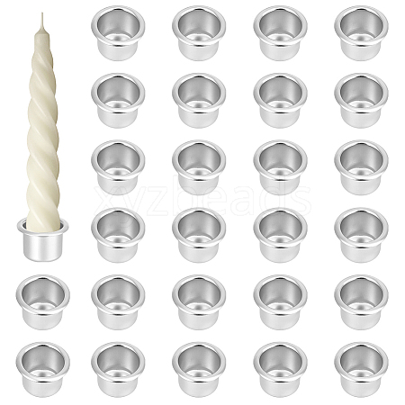 40Pcs Aluminum Candle Cup FIND-PH0024-90B-1