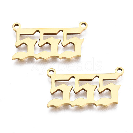 201 Stainless Steel Pendant Links STAS-S110-115G-05-1