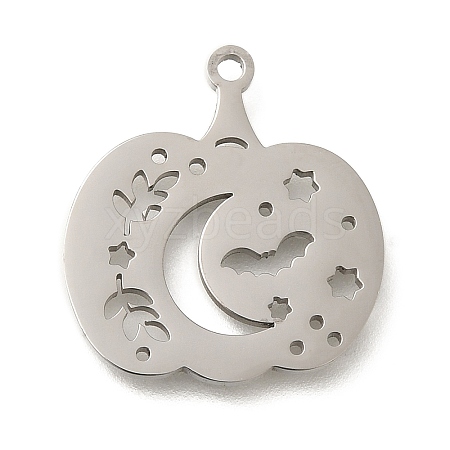 Anti-Tarnish 304 Stainless Steel Pendants STAS-R131-05P-1