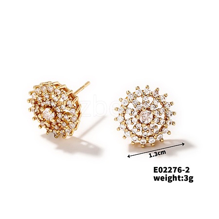 Delicate Sunflower Earrings for Women AH4779-2-1