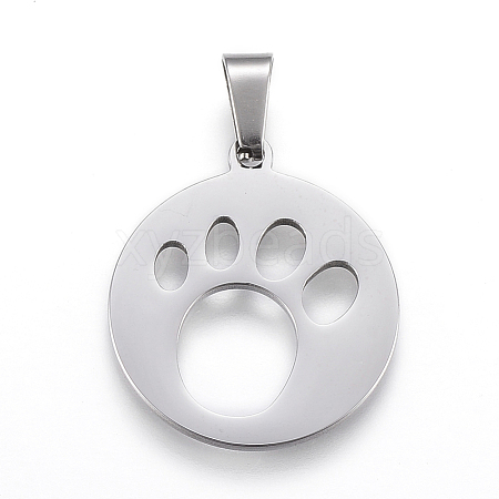 Non-Tarnish 304 Stainless Steel Pendants STAS-I086-04P-01-1