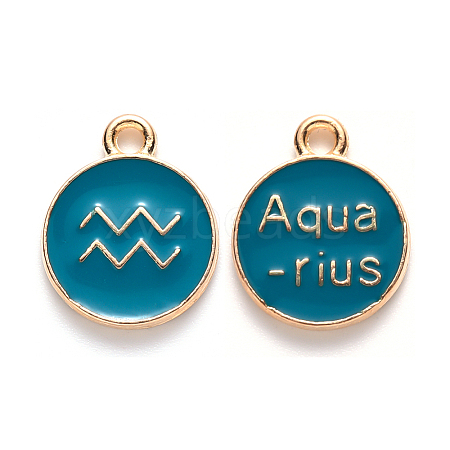 Alloy Enamel Pendants LS-X-ENAM-S124-01B-05J-1
