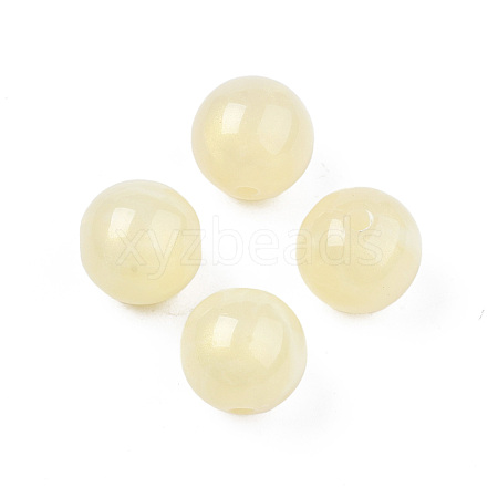 Opaque Acrylic Beads MACR-N009-014A-02-1