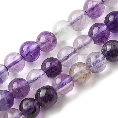 Natural Fluorite Beads Strands G-E598-02A-1