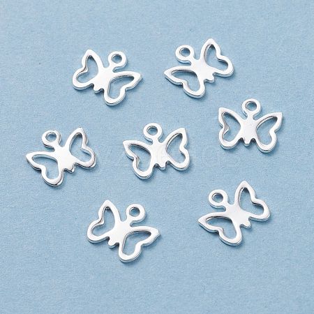 201 Stainless Steel Charms STAS-H436-44S-1