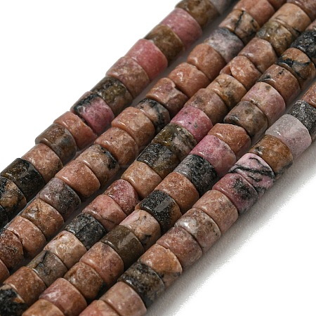 Natural Rhodonite Beads Strands G-C084-D11-02-1