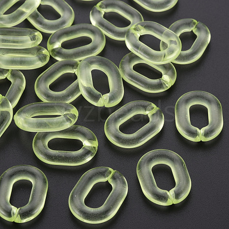 Transparent Acrylic Linking Rings MACR-S373-19-B10-1