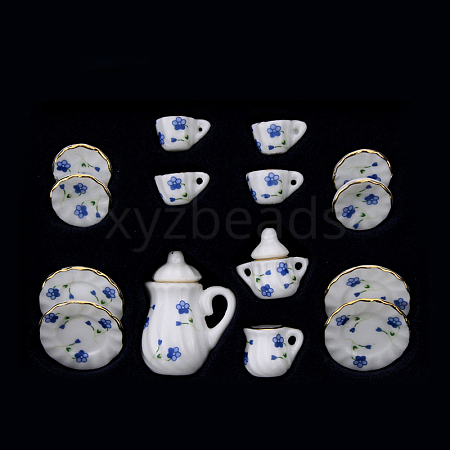 Mini PorcelainTea Set BOTT-PW0001-213A-05-1