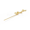 Alloy Hair Stick Findings OHAR-XCP0001-11G-2