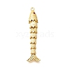 Rack Plating Brass Micro Pave Cubic Zirconia Pendants KK-M309-38H-G-1