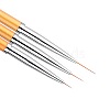 3PCS Nail Art Liner Brush MRMJ-G001-40-6