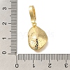 Brass European Dangle Charms Bails KK-K388-57G-3