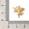 201 Stainless Steel Pendants STAS-R136-12G-3