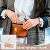 6Pcs Square PU Leather Jewelry Storage Bags with Iron Button ABAG-OC0001-18E-5