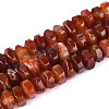 Natural Agate Beads Strands G-N356-01A-09-2