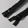 Resin with Polyester Zipper DIY-WH0419-86B-2