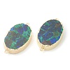 Natural Azurite Pendants G-B013-10G-2