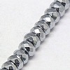 Electroplate Non-magnetic Synthetic Hematite Beads Strands G-J160-B-01-3