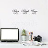 PVC Quotes Wall Sticker DIY-WH0200-050-3