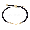 1Pc Adjustable Nylon Cord Slider Bracelets for Women BJEW-LP0001-32L-01-1