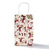 Christmas Theme Kraft Paper Gift Bags CARB-L009-A02-2