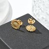 304 Stainless Steel Stud Earrings for Women STAS-Z117-14G-02-3