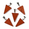 Natural Red Jasper Pendants G-B127-04P-07-1