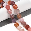 Natural Red Botswana Agate Beads Strands G-NH0021-A30-02-2