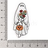 Halloween Theme Opaque Printed Acrylic Pendants X-SACR-S034-07A-3