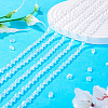 5 Strands Transparent Teardrop Glass Beads Strands GLAA-TA0004-21A-6
