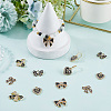 30Pcs 5 Styles Alloy Rhinestone Pendants FIND-SC0016-47-3
