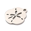 Non-Tarnish 201 Stainless Steel Charms STAS-U016-10P-2