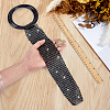 Sparkly Rhinestone Wine Bottle Bag AJEW-WH0609-899B-3